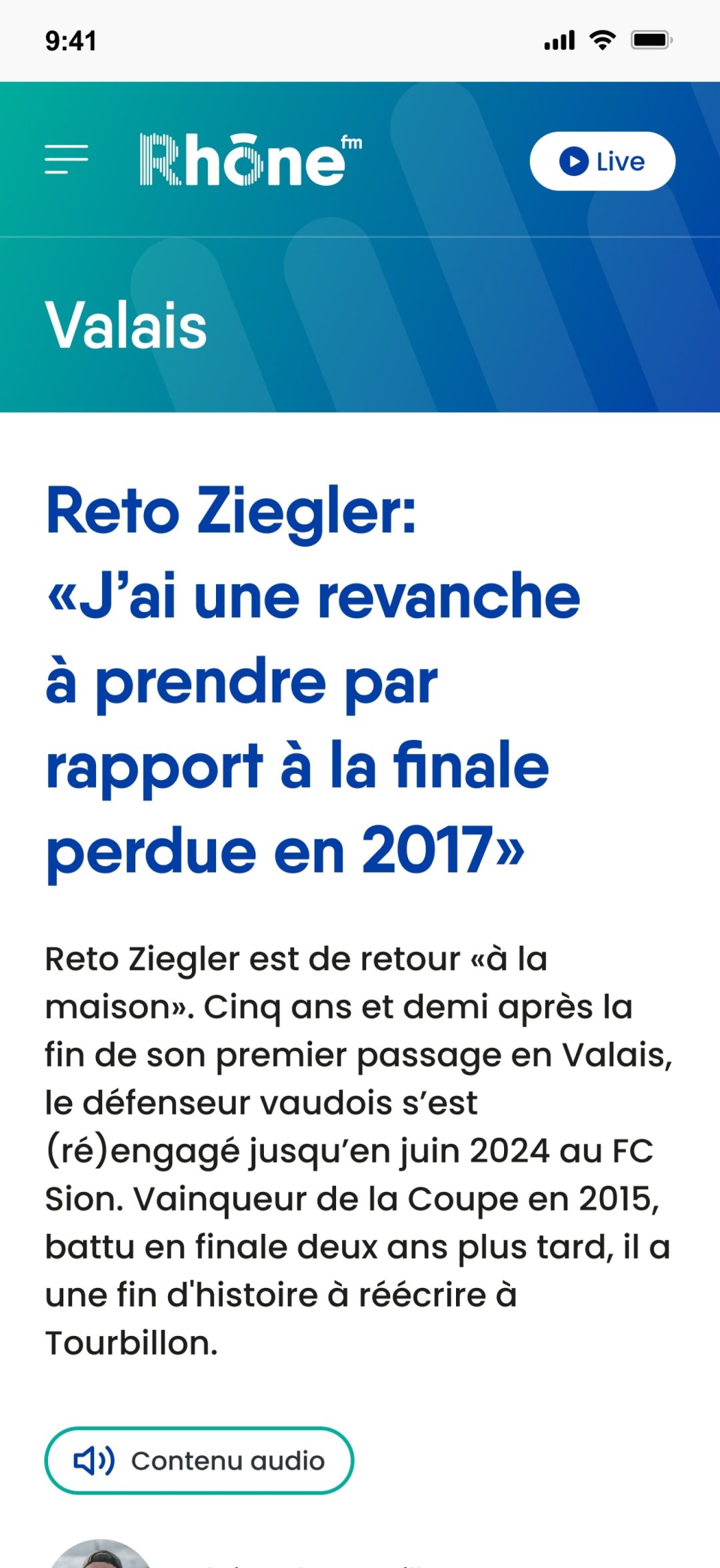 Rhône FM mobile3